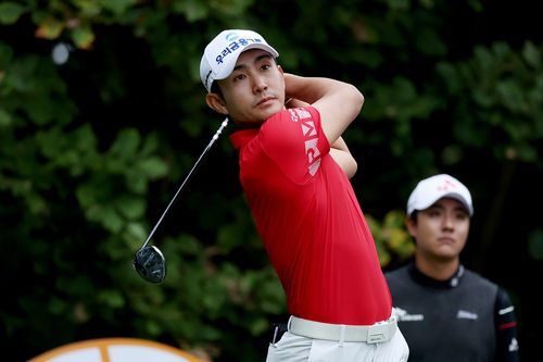 이수민의 티샷.[KPGA 제공. 재판매 및 DB 금지]