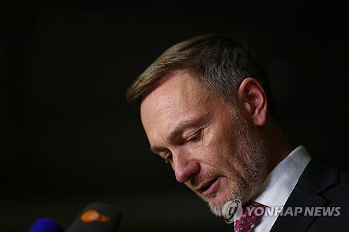 해임된 크리스티안 린드너 재무장관[로이터 연합뉴스. 재판매 및 DB 금지]