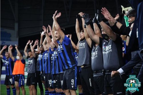 2020년 당시 인천 유나이티드[한국프로축구연맹 제공. 재판매 및 DB 금지]