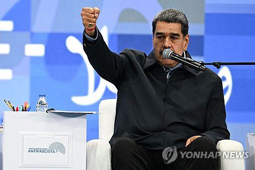 니콜라스 마두로 베네수엘라 대통령[AFP 연합뉴스 자료사진. 재판매 및 DB 금지]