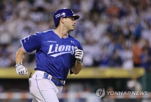 올해 삼성에서 7경기에 출전한 카디네스[삼성 라이온즈 제공. 재판매 및 DB 금지]