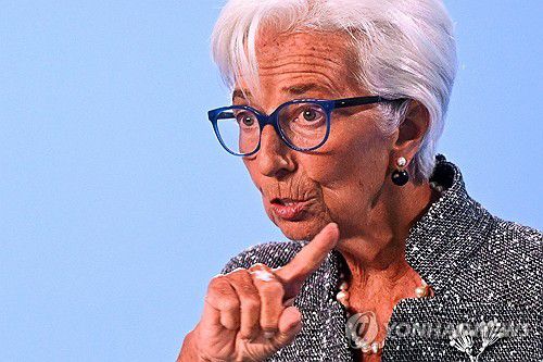 크리스틴 라가르드 ECB 총재[로이터=연합뉴스 자료사진]