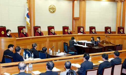 노무현 전 대통령 탄핵심판[연합뉴스 자료사진]