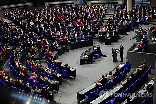 독일 연방의회[AFP 연합뉴스 자료사진. 재판매 및 DB 금지]