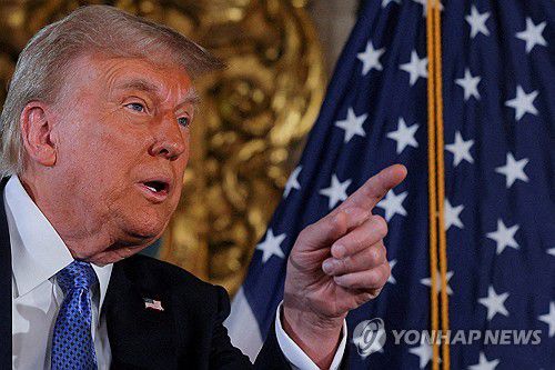 트럼프 미국 대통령 당선인[로이터 연합뉴스 자료사진. 재판매 및 DB 금지]