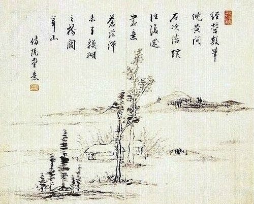 허련 '방완당 산수도'개인 소장