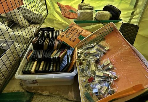 동대문 새빛시장서 유통된 유명브랜드 위조상품[특허청 제공. 재판매 및 DB 금지]