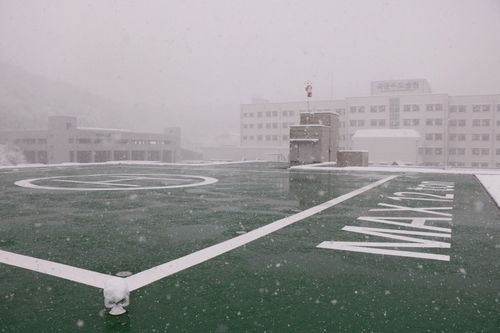 국군수도병원 옥상 헬리패드[국군수도병원 제공. 재판매 및 DB 금지]