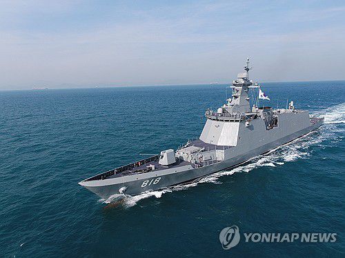 한화오션, 미 해군과 '함정정비협약(MSRA)' 체결(서울=연합뉴스) 한화오션이 22일 미국 해군보급체계사령부와 향후 5년간 미국 해군이 규정한 함정에 대한 MRO 사업 입찰에 공식 참여할 수 있는 자격을 획득할 수 있는 함정정비협약(MSRA)을 체결했다고 밝혔다. 사진은 한화오션이 건조한 수상함. 2024.7.22 [한화오션 제공. 재판매 및 DB 금지] photo@yna.co.kr