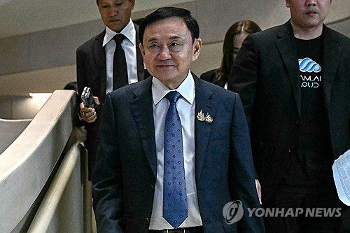 탁신 태국 전 총리[AFP 연합뉴스 자료사진. 재배포 및 판매 금지]