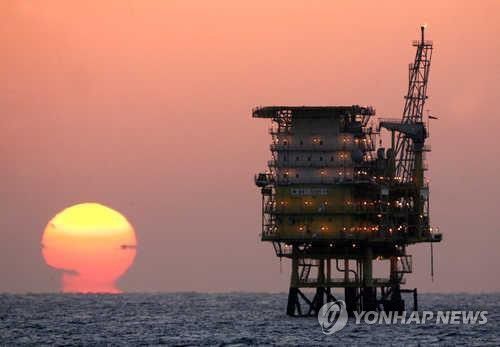 동해 가스전[석유공사 제공. 재판매 및 DB 금지]