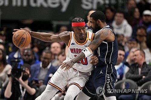 지미 버틀러와 카이리 어빙[Imagn Images=연합뉴스. 재판매 및 DB 금지]