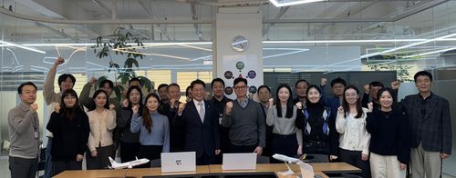 에어인천 임직원[에어인천 제공. 재판매 및 DB 금지]