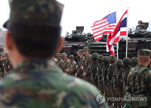 코브라 골드 훈련[EPA 연합뉴스 자료사진. 재배포 및 판매 금지]