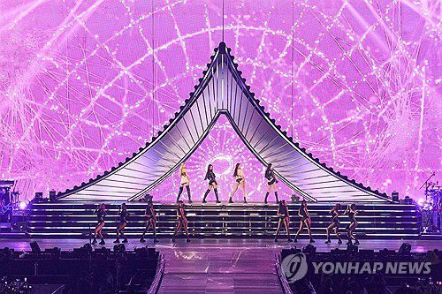2023년 블랙핑크 월드투어 '본 핑크' 공연사진[YG엔터테인먼트 제공. 재판매 및 DB 금지]