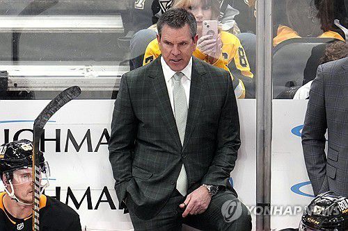 마이크 설리번 피츠버그 펭귄스 감독[AP=연합뉴스]