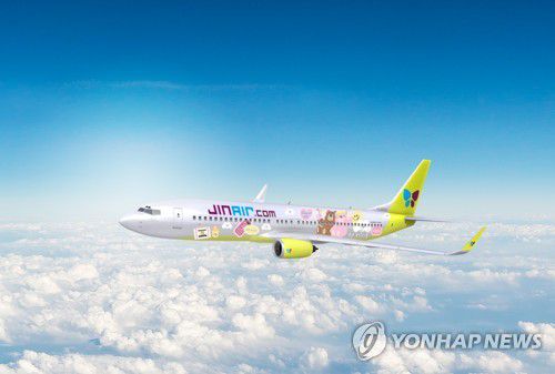 진에어 노티드 래핑 항공기[진에어 제공. 재판매 및 DB 금지]
