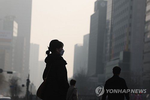 오늘 미세먼지는 '나쁨'[연합뉴스 자료사진]