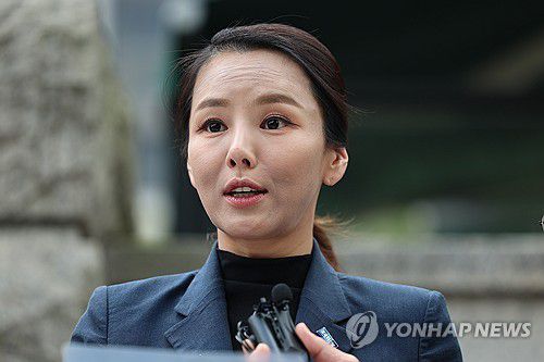 이정섭 대전고검 검사의 비위 의혹을 제기한 강미정 조국혁신당 대변인[연합뉴스 자료사진]