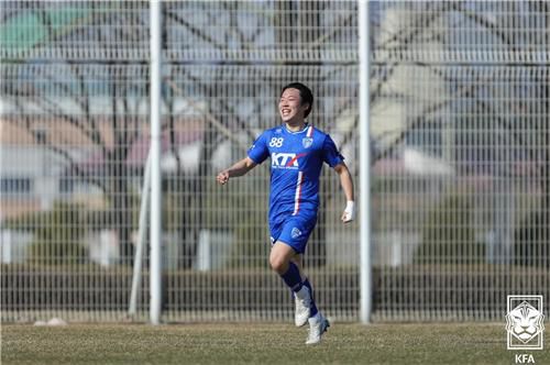 코레일 결승골 넣은 박예찬[대한축구협회 제공. 재판매 및 DB 금지]