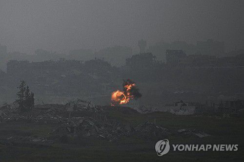 팔레스타인 가자지구[AP 연합뉴스 자료사진]