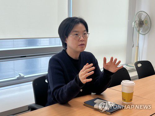 박성혜 삭제지원팀장(서울=연합뉴스) 이승연 기자 = 지난 18일 서울 중구 디지털성범죄피해자지원센터에서 만난 박성혜 삭제지원팀장.2025.3.22.