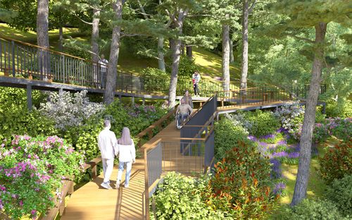 남산 하늘숲길 예상도[서울시 제공. 재판매 및 DB 금지]