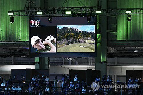 TGL 경기 광경.[AP=연합뉴스]