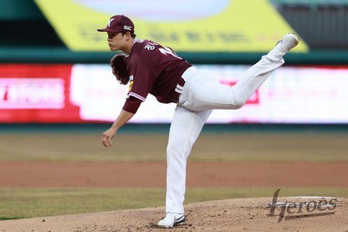 키움 히어로즈 신인 투수 정현우[키움 히어로즈 제공. 재판매 및 DB금지]