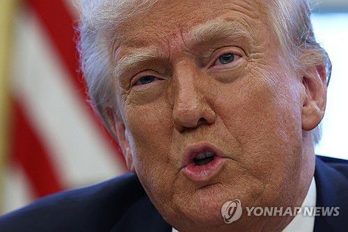 도널드 트럼프 미국 대통령[워싱턴 로이터=연합뉴스. 재판매 및 DB 금지]