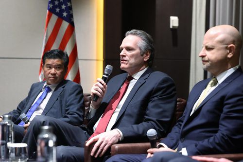 마이크 던리비 알래스카 주지사 [암참 제공. 재판매 및 DB 금지]