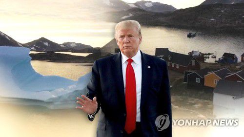 트럼프 "덴마크 총리 형편없다"…그린란드 논란 (CG)[연합뉴스TV 제공]