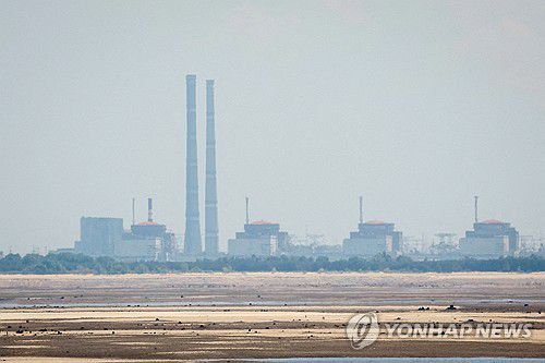 우크라이나 자포리자 원자력발전소[로이터 연합뉴스 자료 사진. 재판매 및 DB 금지]