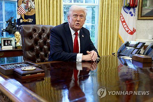 도널드 트럼프 미국 대통령[로이터 연합뉴스. 재판매 및 DB 금지]