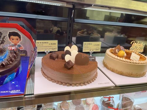 뚜레쥬르 매장 케이크[촬영 김윤구]
