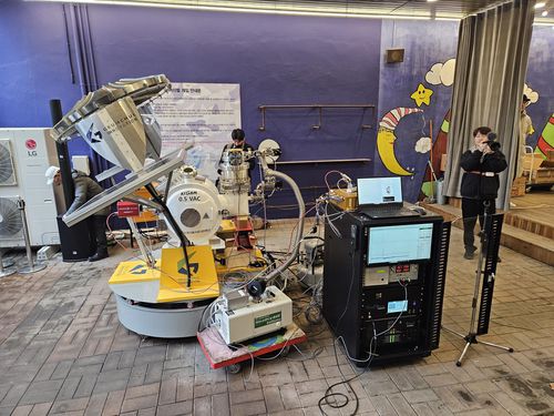 달 표토층 자원추출기[촬영 조승한]