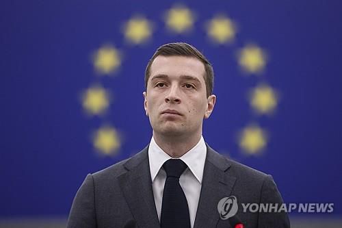 조르당 바르델라 프랑스 국민연합(RN) 대표 [AP 연합뉴스 자료사진]