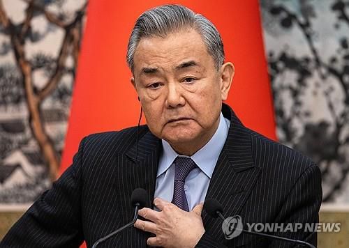 왕이 중국공산당 중앙외사판공실 주임[EPA=연합뉴스 자료사진. 재판매 및 DB 금지]