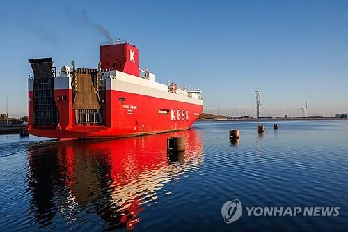 벨기에의 항구로 들어오는 선박[EPA=연합뉴스 자료사진. 재판매 및 DB 금지]