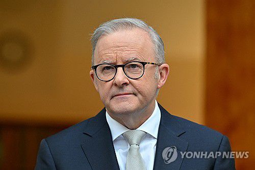 앤서니 앨버니지 호주 총리[로이터 연합뉴스 자료사진. 재판매 및 DB 금지]