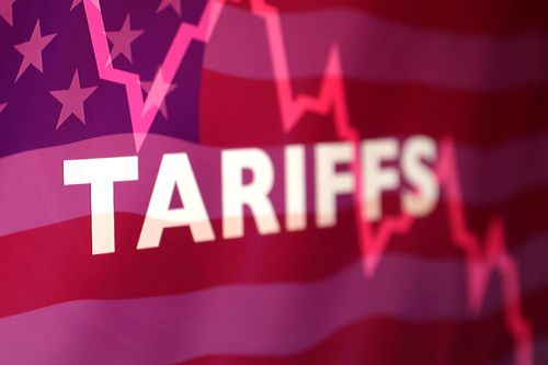 세계 증시 덮친 트럼프 관세 쇼크 [로이터 연합뉴스]