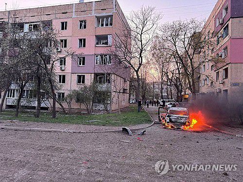 우크라이나 크리비리흐 공습한 러시아[로이터=연합뉴스 자료사진. 재판매 및 DB 금지]