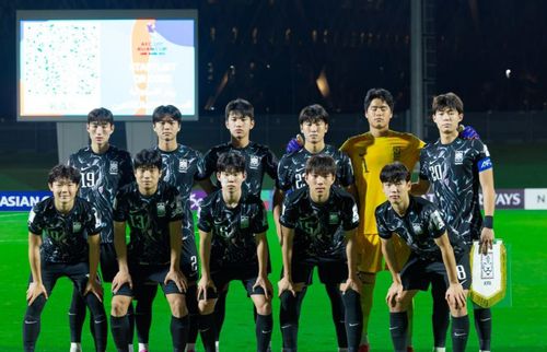 한국 U-17 대표팀 선수들[AFC 홈페이지 캡처. 재판매 및 DB 금지]