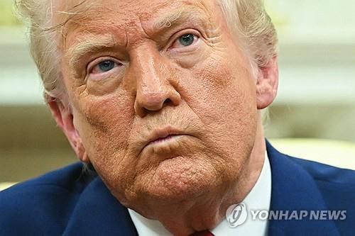 트럼프 대통령[AFP=연합뉴스. 재판매 및 DB 금지]