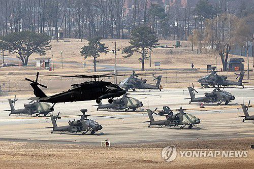 한미연합훈련 모습[연합뉴스 자료사진]