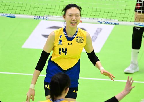 현대건설에서 뛴 베테랑 미들블로커 양효진[한국배구연맹 제공. 재판매 및 DB 금지]