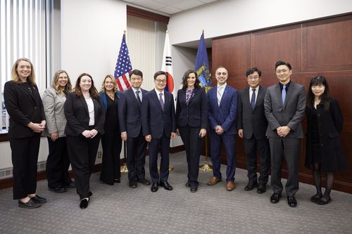 미국 미시간주 방문한 김동연 지사[경기도 제공. 재판매 및 DB 금지]