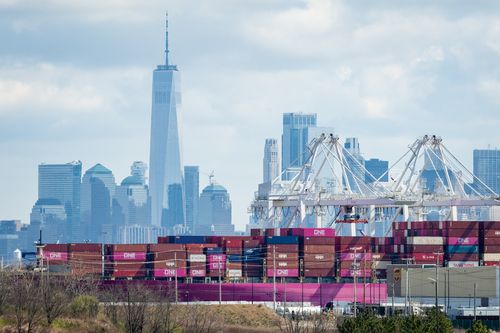 '트럼프 관세 폭풍' 세계 경제 어디로  [연합뉴스 자료사진]