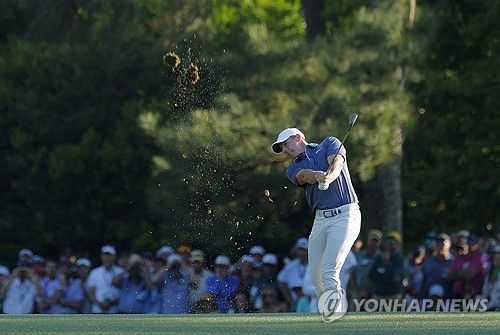 매킬로이의 경기 모습[로이터=연합뉴스]
