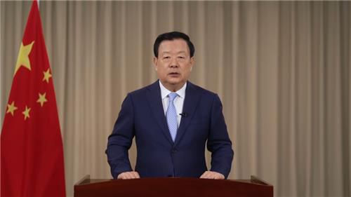 샤바오룽 중국 국무원 홍콩·마카오 사무판공실 주임.[바이두 캡처. 재판매 및 DB 금지]